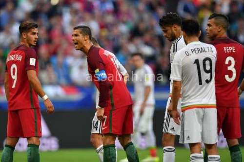 فيديو .. البرتغال يتعادل أمام المكسيك في كأس القارات