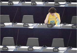 أوكرانيا وحيدة في المجلس الأوربي