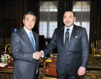mohamed6_et_wang_yi25122013 | جريدة الصباح