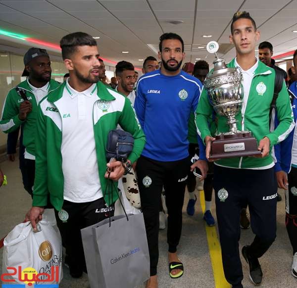 Retoure Equipe RAJA au QATAR super coupe aeroport M 5 ph jarfi (9) | جريدة الصباح