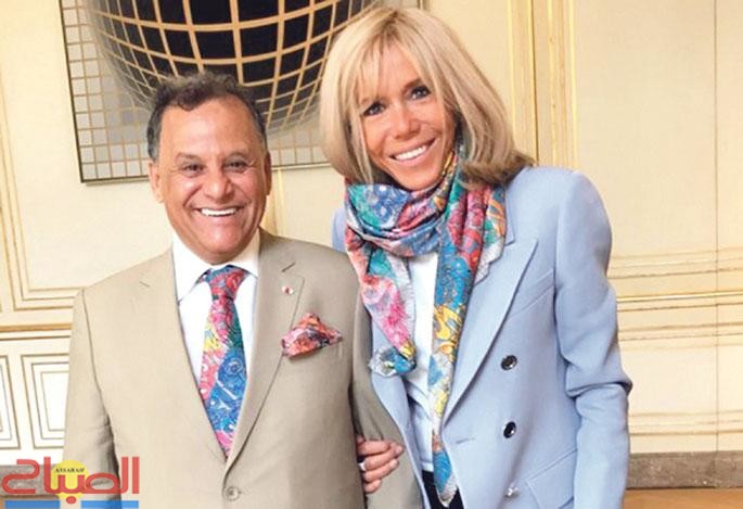 Mehdi-Qotbi-Brigitte-Macron | جريدة الصباح