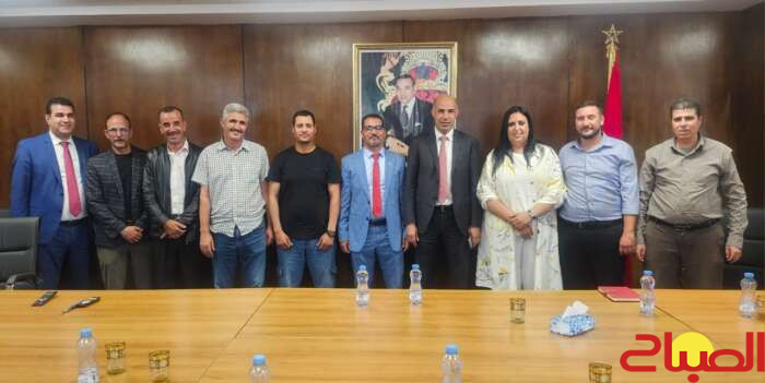 هشام صابري يستقبل نقابة أعوان الحراسة الخاصة لتدارس خروقات القطاع