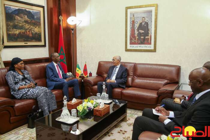 رئيس مجلس النواب يجري مباحثات مع وزير السنغال