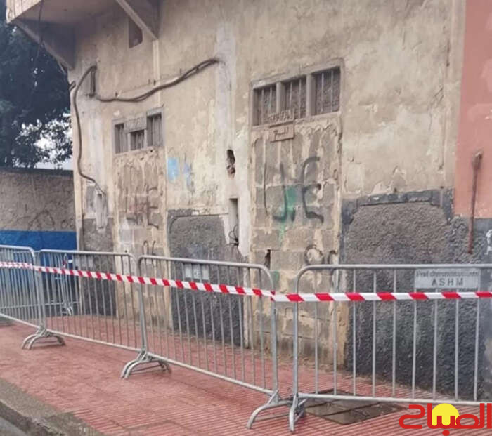 قاعة مغطاة للمهددين بالفيضانات بالحي المحمدي