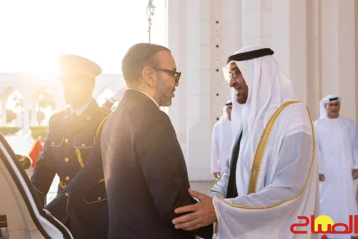 رئيس الإمارات يهنئ الملك بتتويج المغرب بكأس العرب 2025