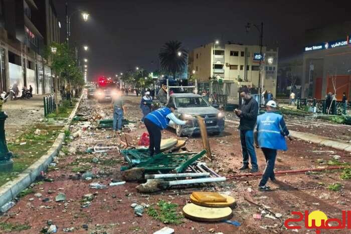 92 سنة سجنا لمثيري الشغب