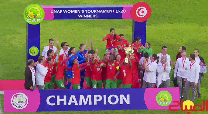 الشابات يتوجن بدوري شمال إفريقيا
