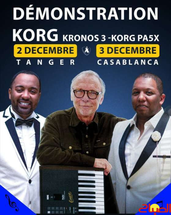 الأخوان باهي يشاركان في جولة KORG العالمية بالمغرب