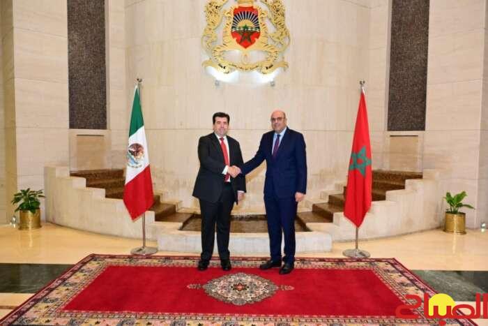 ولد الرشيد يتباحث مع نائب رئيس مجلس النواب المكسيكي