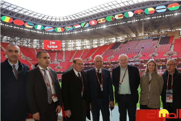 وفد من فريق الأمن الرياضي بالمملكة المتحدة يزور المركب الرياضي مولاي عبد الله بالرباط