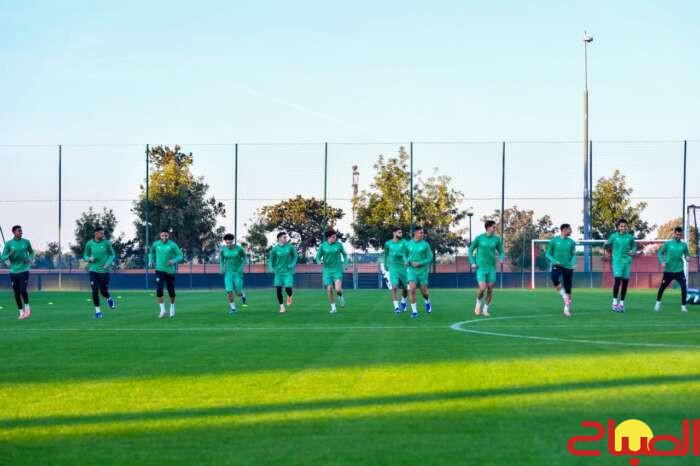 المنتخب الوطني يواصل استعداداته لمواجهة نيجيريا