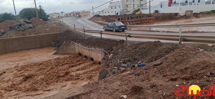 التساقطات تعري البنية التحتية بالناظور