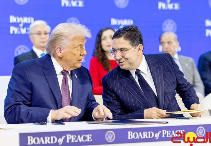 دخول ملكي لمجلس السلام