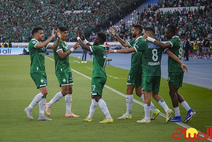 الرجاء يفوز على أولمبيك آسفي بهدفين