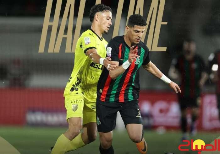 التعادل السلبي ينهي لقاء المغرب الفاسي والجيش المل