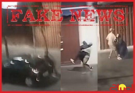 أمن البيضاء يتفاعل مع فيديو لشخص يجبر سيدة على امتطاء سيارة