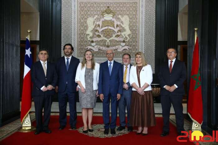 خلال مباحثات مع الطالبي العلمي.. وفد تشيلي يجدد دعمه لمغربية الصحراء
